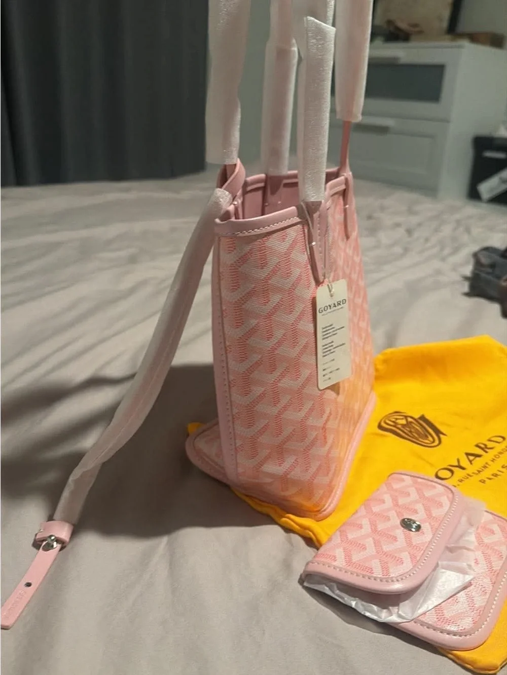 Pink Tote Bag - Designer Pattern